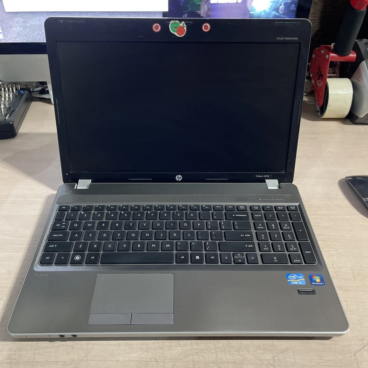 HP PROBOOK 4530S INTEL CORE I5 2410M 2.30GHZ 4GB RAM NO HD NO