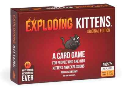 Exploding Kittens Card Game Original Edition - SEALED
