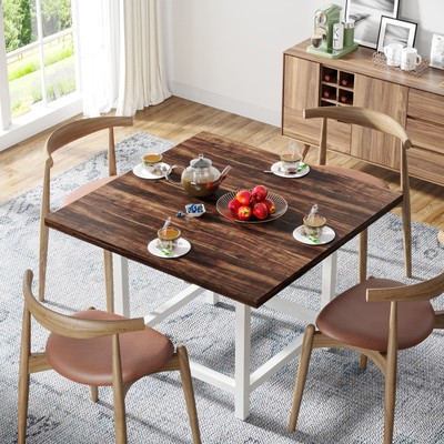 Farmhouse Dining Thin Rectangular Dining Table Narrow Dining Table