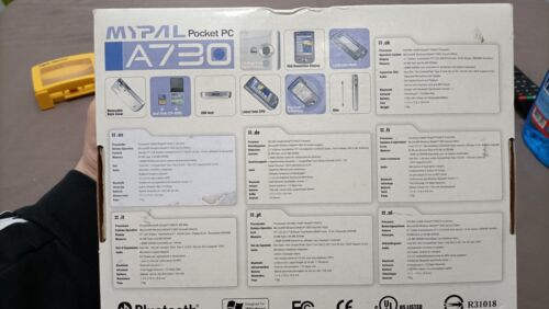 Asus Mypal Pocket Pc A730 Rétro Gaming Vintage - Photo 8 sur 8