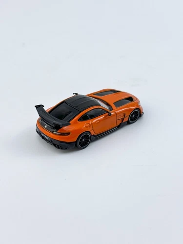 Tarmac Works 1:64 Model Car AMG GT Black Series Alloy Sport Vehicle -Orange - Picture 5 of 7