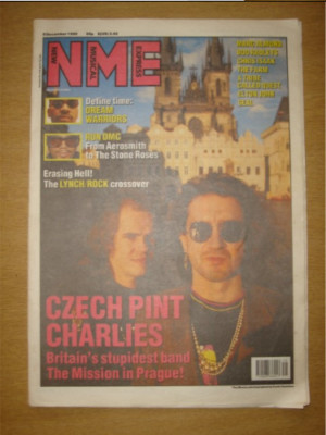 NME 1990 DEC 8 THE MISSION RUN DMC BOO RADLEYS THE FARM