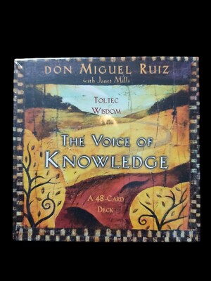 The Voice Of Knowledge With Janet Mills 48Carf Deck/ Toltec Wisdom.