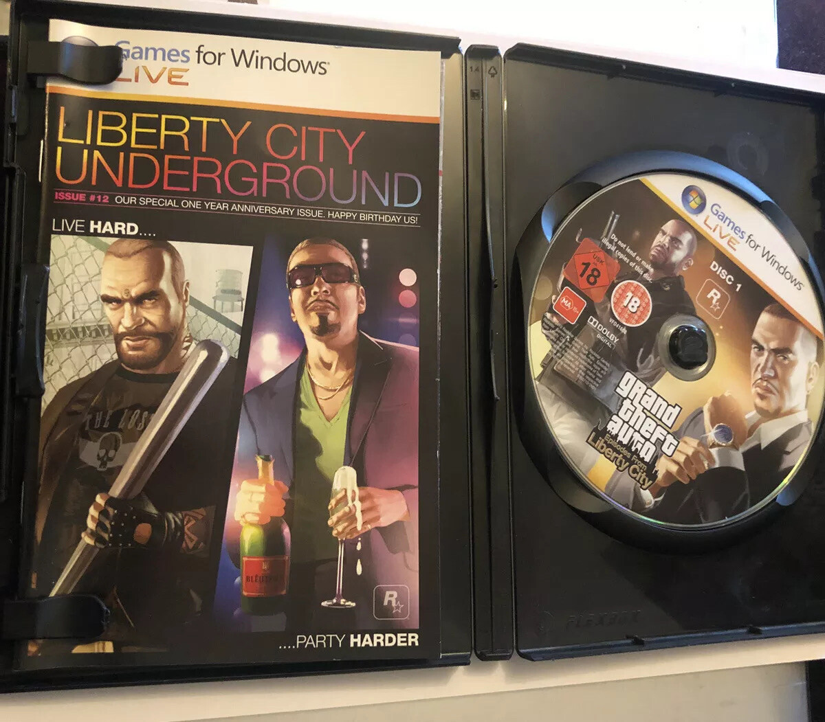 Grand Theft Auto Episodes From Liberty City PC DVD WINDOWS