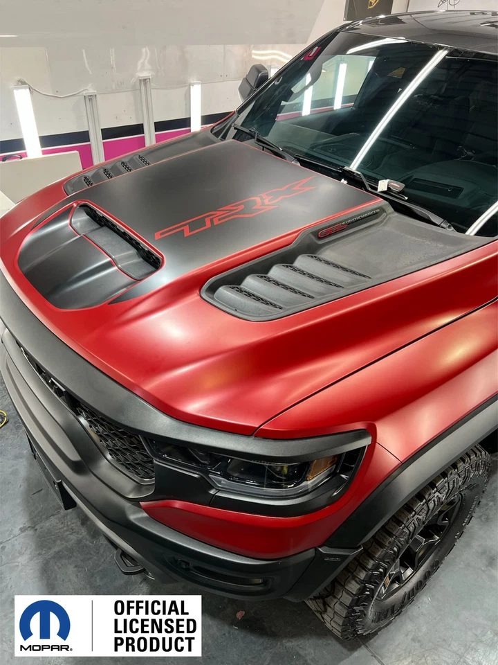 Gráficos Ram Trx Hood con producto con licencia Trx Mopar 2 piezas pegatinas de vinilo Foto 3 de 4