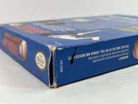 Roger Clemens' MVP Baseball NES Game Cartridge Sleeve Styrofoam Box Nintendo 