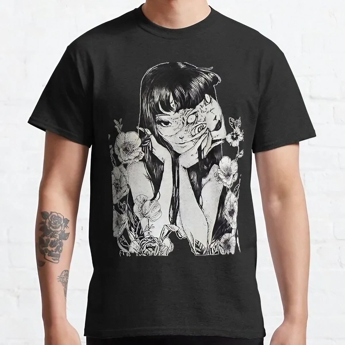 TomieJanje Junji Ito Unique Art Japan Japan Streetwear Classic T-Shirt