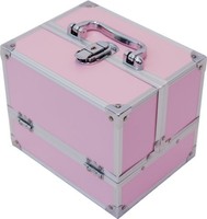 Dynasun Luggage Cosmetic Case, Pink (pink) - Sku Dynasun Luggage Cosmetic Case, Pink (pink) - Sku