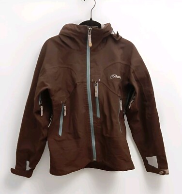 Cloudveil Women's Insulated Primaloft Ski Jacket Brown Medium Spacewalk