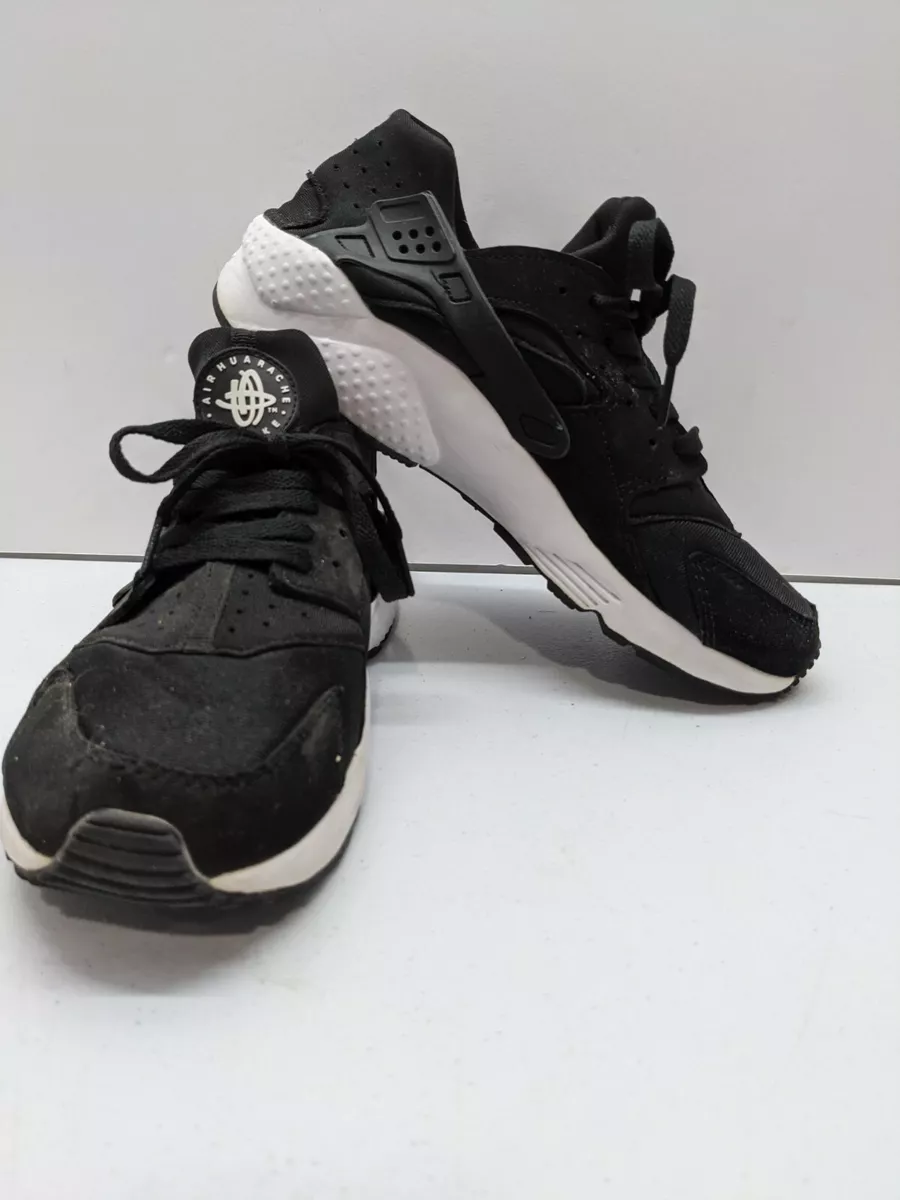 Nike Air Huarache Run Black White Women&#039;s 634835-006 size 7 | eBay