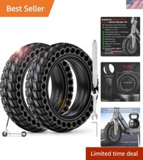 High-Quality 8.5x2 Solid Scooter Tires for Gotrax Xiaomi - Maintenance Free