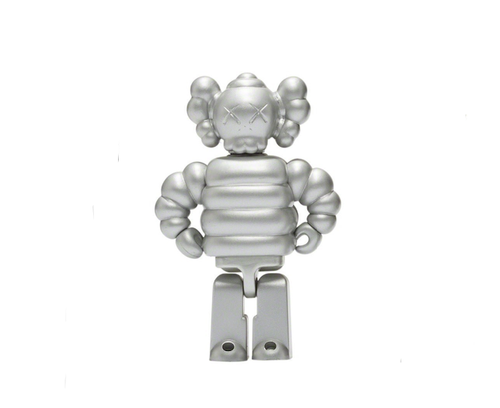 Kaws Grey Chum Kubrick 100 Bus Stop 3 Medicom Toy 2002 Bearbrick BE 