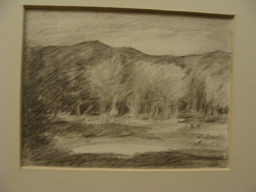 Vintage Original LESLIE SNOW (Feron) Art -- SNOWVILLE (NH) -- 1970 - Bild 1 von 4
