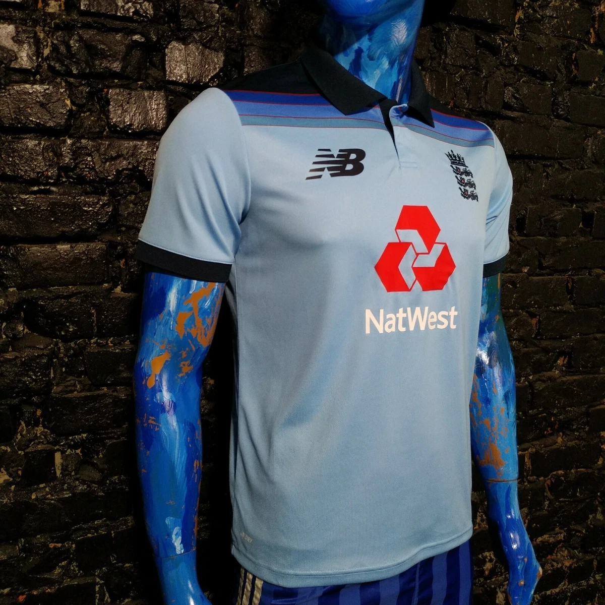 New balance england cricket polo shirt mens sale