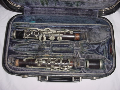 【希少】COUESNON ＆ Cie コルネット ケノン 1900年前後 COUESNON 12 KEY ALBERT SYSTEM WOOD CLARINET 8CIE PARIS EXPOSITION