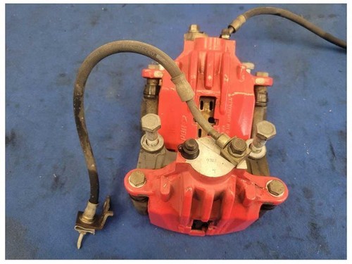 2001-2004 Chevrolet Corvette Z06 FRC C5 Calipers Rear Back Brakes Red 2066 - Foto 6 di 12