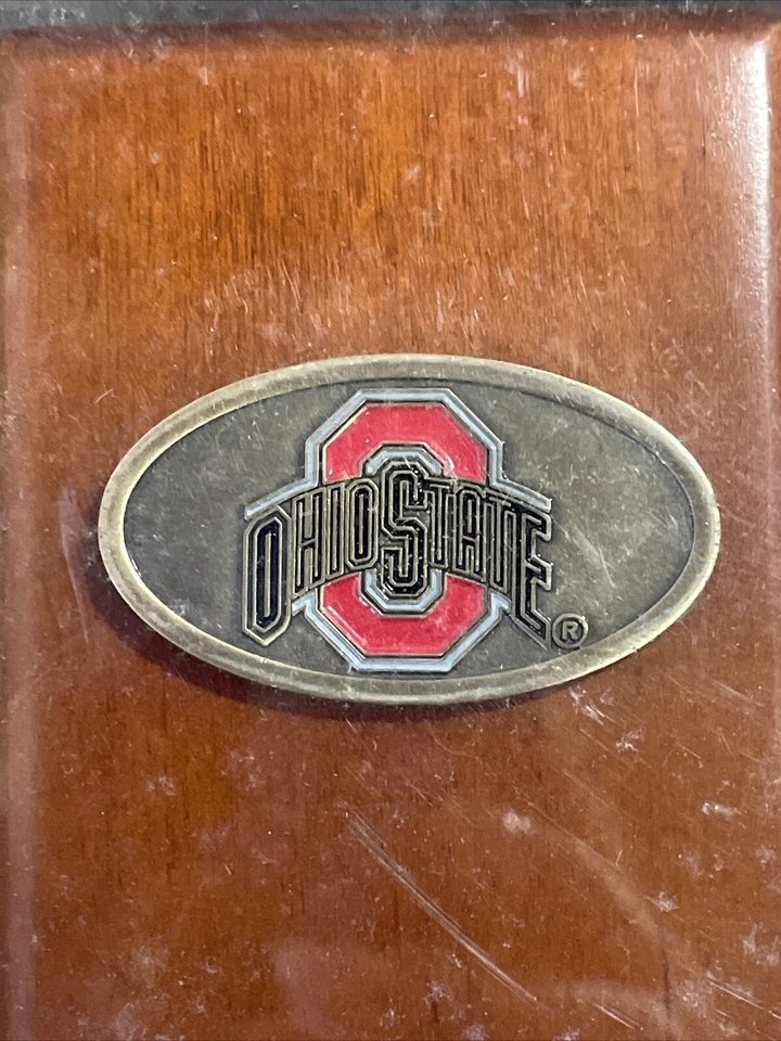 Ohio State Buckeyes Pequeño Lápiz de Madera Taza 3.75" x 2.5" - Nuevo Foto 2 de 4