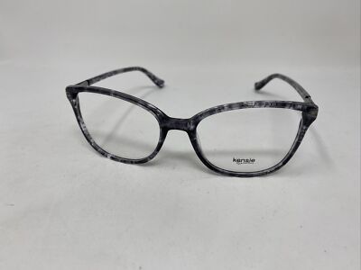 KENSIE EYEGLASSES FRAME LOW KEY 52/17/135 GRAY FLEX HINGE ZS00