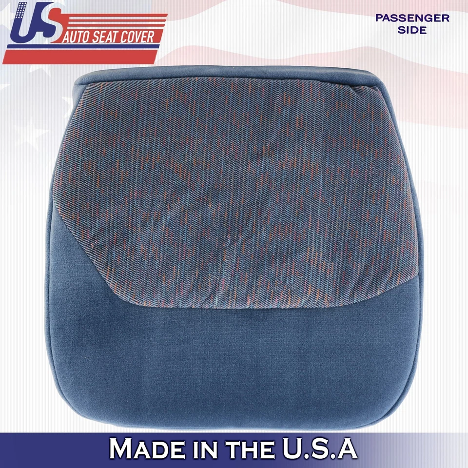 Cubiertas de tela inferiores azules para conductor y pasajero Ford F150 F250 F350 XLT 1994 Foto 2 de 4