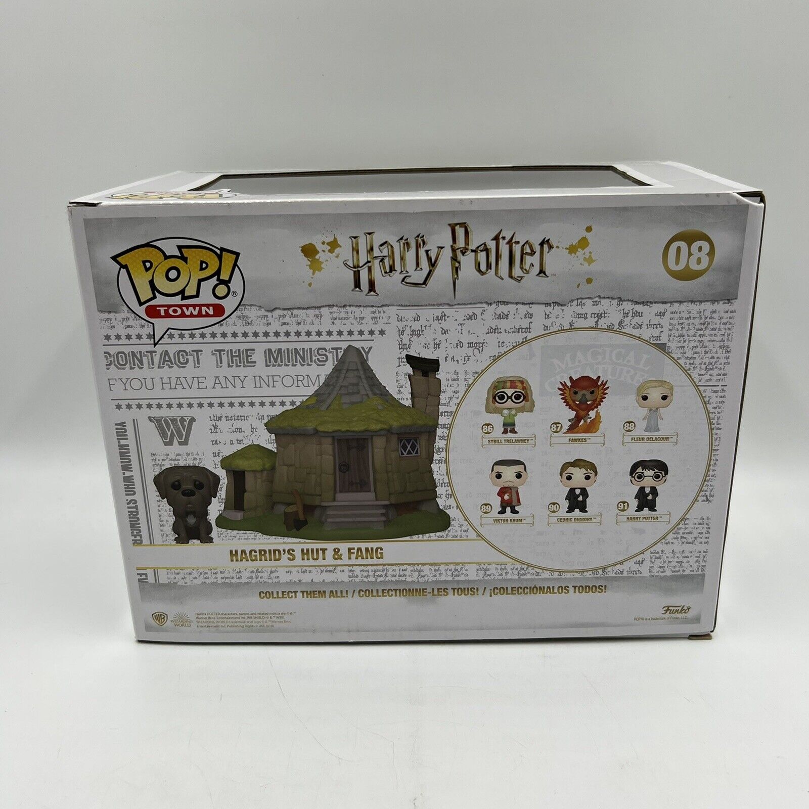 Funko POP Hagrid's Hut with Fang Harry Potter 08