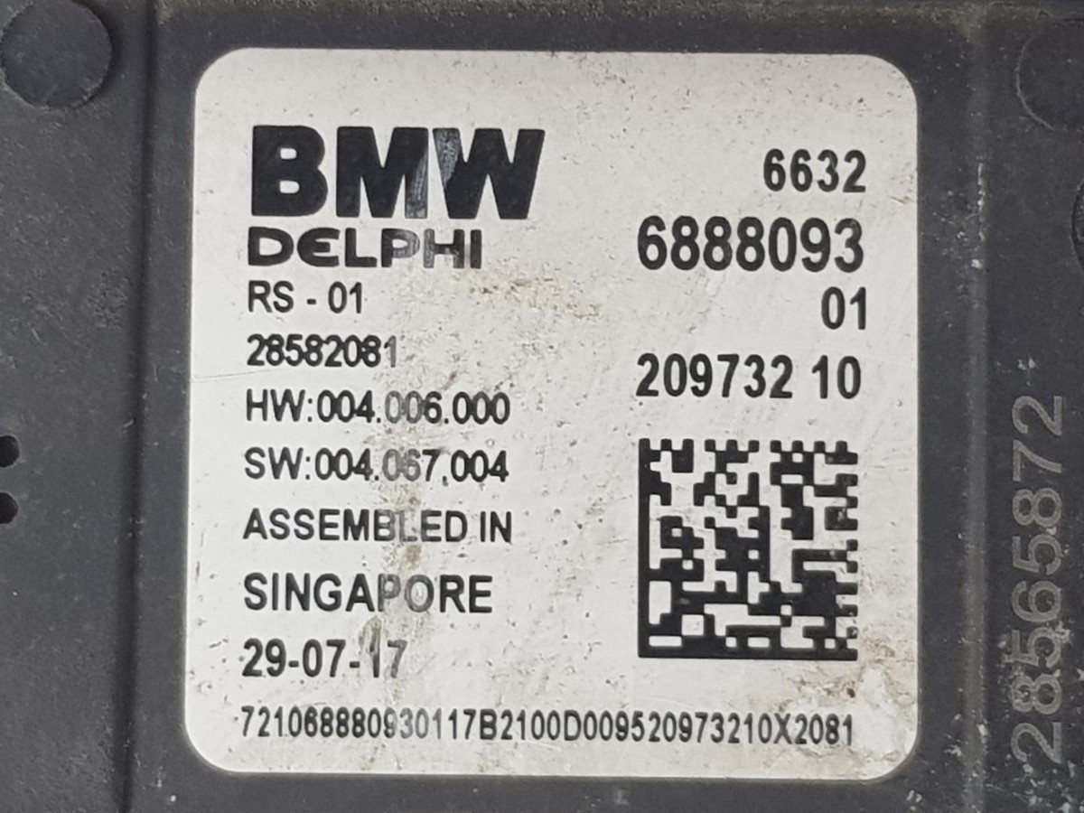 66326888093 elektronikmodul für BMW X3 XDRIVE 30D 2017 66326891728