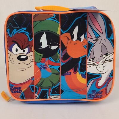 Space Jam A New Legacy Tune Squad Lunch Box Insulated Bag Taz Bugs Bunny Daffy