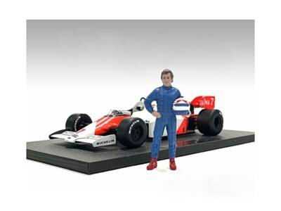 ''RACING LEGENDS'' 80'S FIGURE B FOR 1/18 SCALE MODELS BY AMERICAN DIORAMA 76354