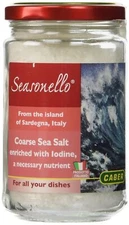 Caber Sea Salt With Iodine From Sardegna Italy 10.58 Ounce Pack Of 1