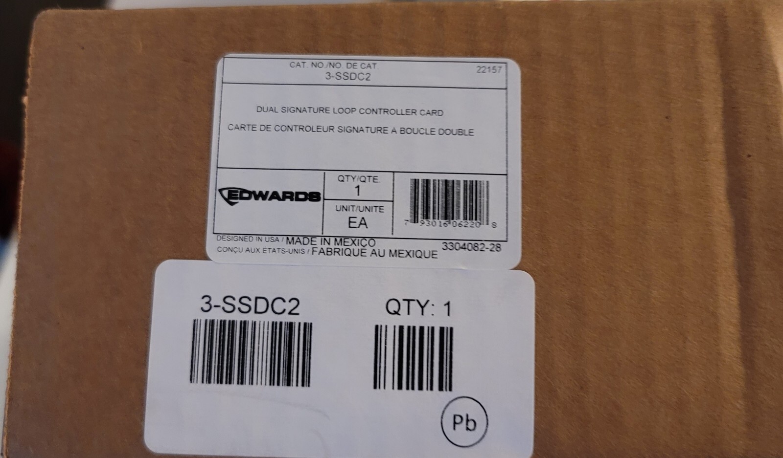 EST  3-SSDC2 SINGLE  SIGNATURE DRIVER CONTROLLER FIRE ALARM CARD FREE SHIPPING 