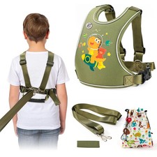 Safety Walking Harness for Kids 3-6, Anti-Elopement Vest Harness for Autism Spec