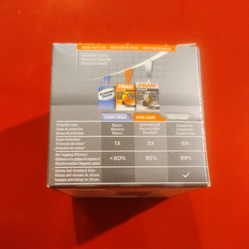 Filtro de aceite giratorio Fram TG6607 resistente protector coche de pasajeros con agarre seguro Foto 2 de 2