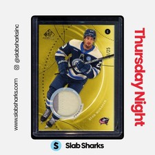 2025 UPPER DECK SP GAME USED SEAN MONAHAN GOLD PREMIUM MEMORABILIA PATCH /25