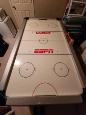 ESPN Sportcraft 5134960 OneTimer Turbo Hockey 7ft X 4ft Air Hockey Table USED