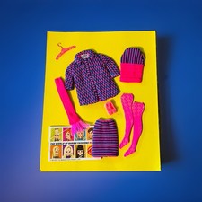 Vintage 1968 Barbie Francie Casey Twiggy The Combo Fashion 1215 MOC / NRFC