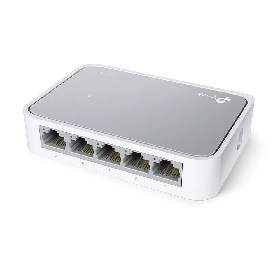 TP-Link TL-SF1005D 5-Port Fast Ethernet Desktop Switch Managed Auto-MDI/MDIX - Bild 2 von 2