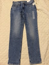 Old Navy Women's Boyfriend Jeans Mid-Rise Medium Wash Blue Denim 5-Pocket