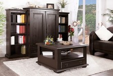 MEXICO Kolonial Möbel Couchtisch / Wohnzimmertisch quadratisch, Kolonialstil neu