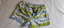 DSQUARED2.GIANFRANCO FERRE SWIMSHORT BLANC TURQUOISE VERT : SIZE 52 : XL NEUF