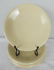 Fiesta HLC Pale Yellow Salad Dessert Plates 7-1/4" Set of 4
