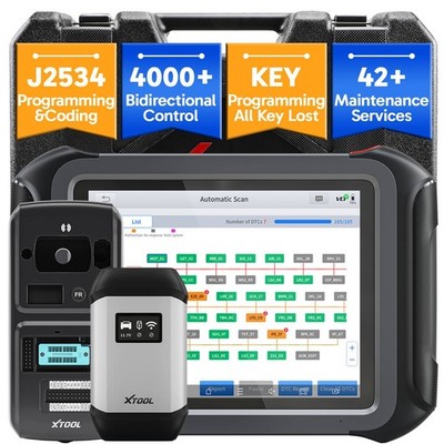 XTOOL X100MAX2 Key Programmer OBD2 Scanner Diagnostic Tool J2534 ECU Programming