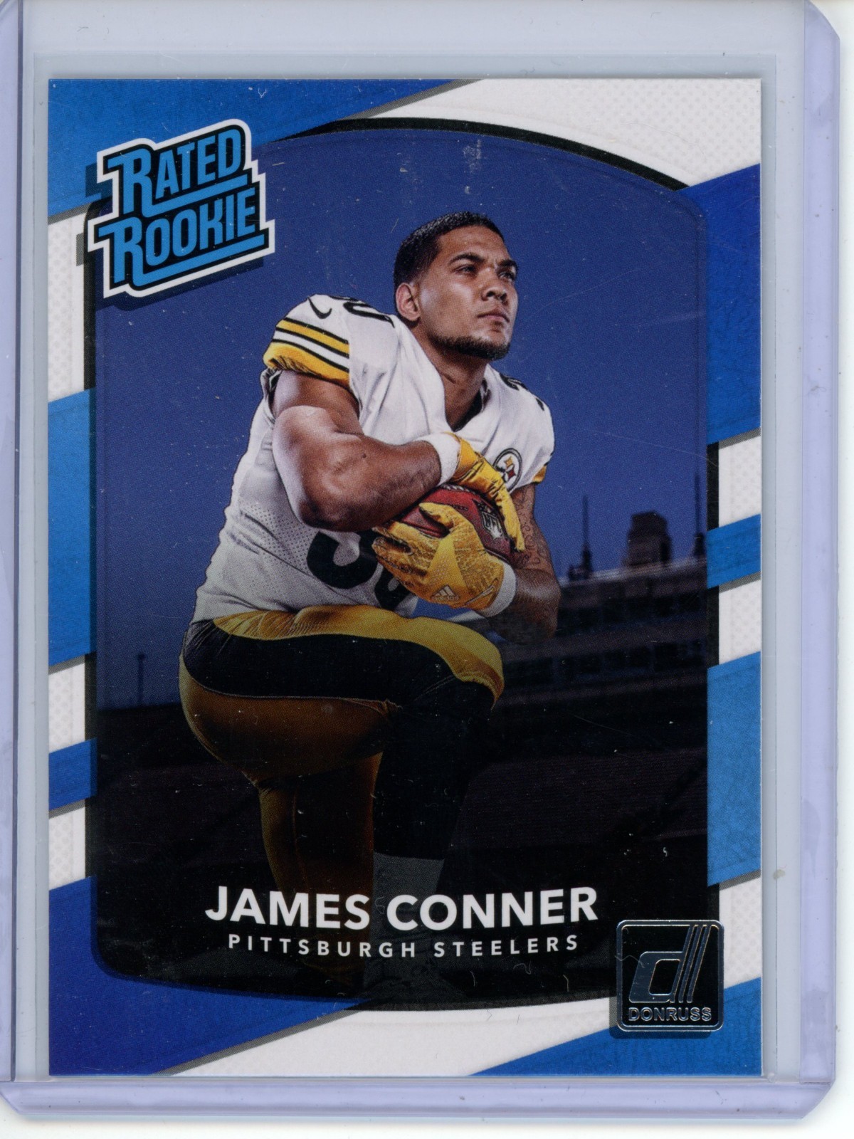 2017 Panini Donruss - #322 James Conner (RC) Rated Rookie Pittsburgh Steelers