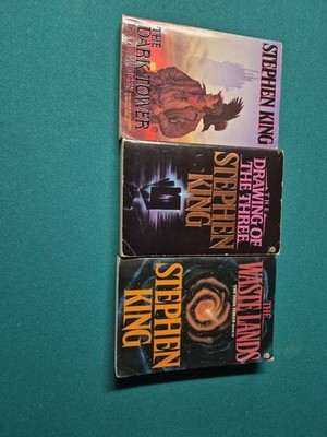 Stephen King The Dark Tower 1-4 Paperback Book Lot