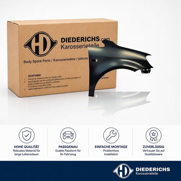 KotflÜGel Rechts Diederichs 2296606 FÜR VW Fender SeitenflÜGel-image