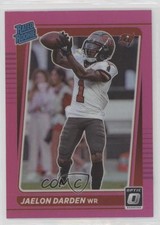 2021 Panini Donruss Optic Rated Rookie Pink Prizm Jaelon Darden #234 2l4
