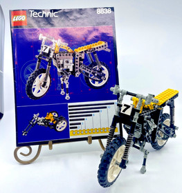 Vintage Lego 8838 Technic Shock Cycle w/instruction Book Toy