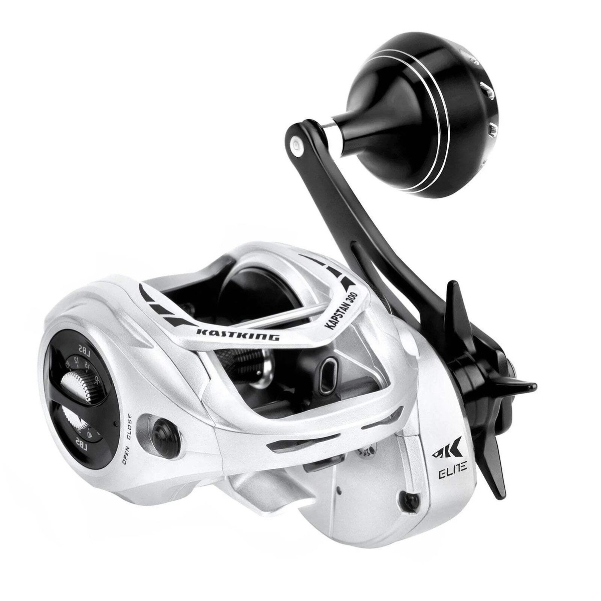 KastKing Kapstan Elite 300 Powerful Handle LH Baitcasting Reel