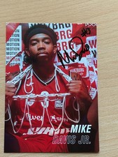 Mike Davis jr. W&uuml;rzburg Baskets Autogrammkarte original signiert #46312