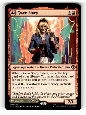 2025 Magic: The Gathering SPM Gwen Stacy 78