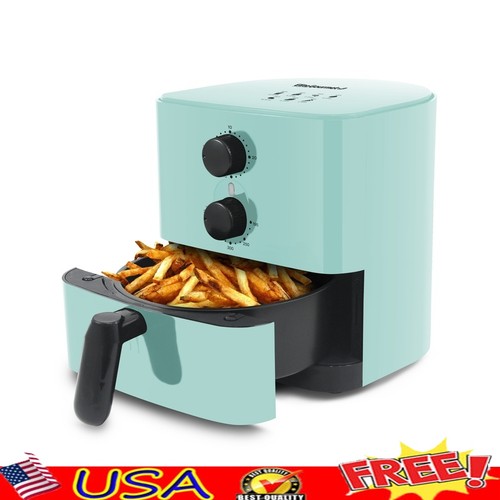 3 Quart Compact Air Fryer - Touchscreen Controls With Non-Stick Basket-692194