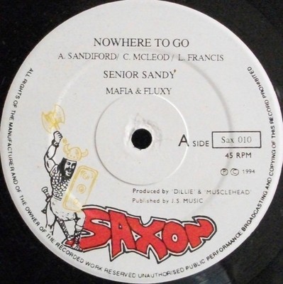 Senior Sandy - Nowhere To Go / It's Getting Worst, 12'', (Vinyl)
